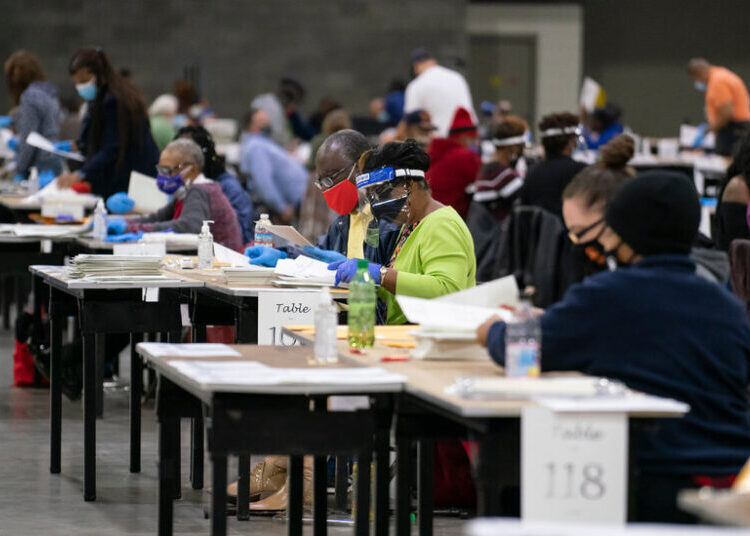 Trump Officials Sue to Seize 2020 Ballots in a Georgia County