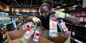 Canadians Rush to Buy Stockpiles of Boycotted U.S. Liquor