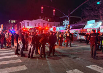 A Typical Saturday Night Gives Way to Panic