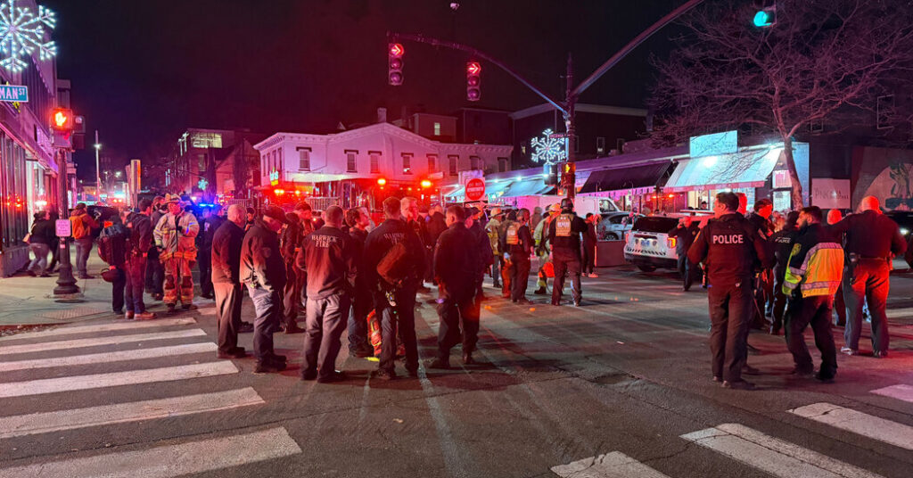 A Typical Saturday Night Gives Way to Panic