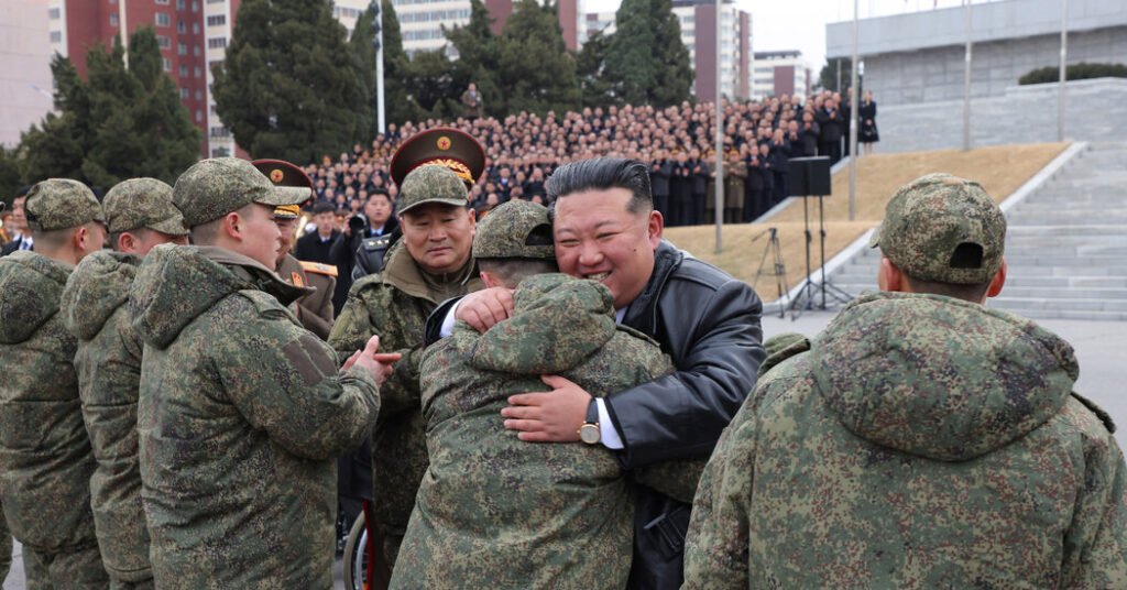 North Korean Soldiers Return to Fanfare After Serving in Russia’s War With Ukraine