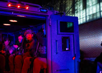 Gunshots, Sirens and a Manhunt Transform Brown’s Campus