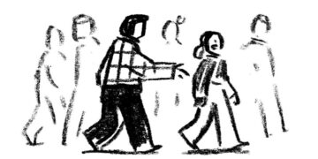 ‘Watching the Twinkling Subway Cars Chug By’