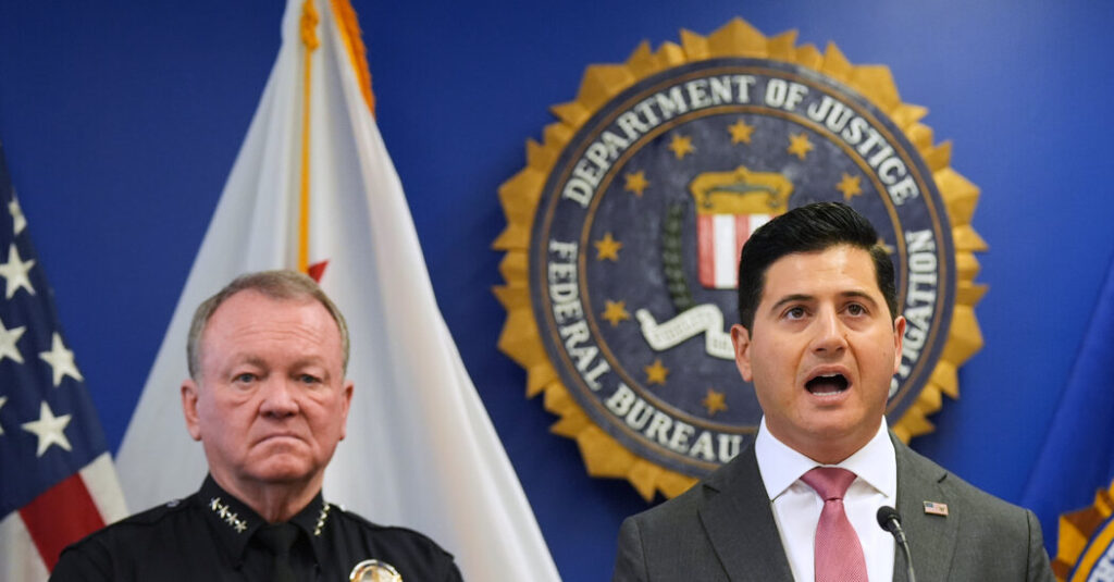 Justice Dept. Charges Four in Los Angeles Over Left-Wing Bomb Plot