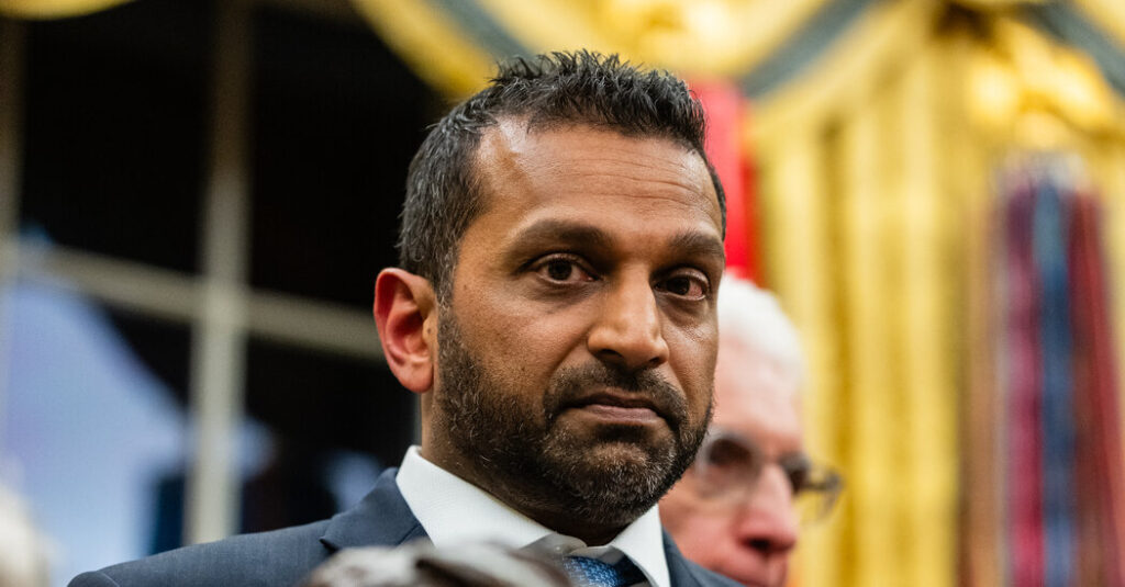 Eager for Center Stage, Patel Casts Aside Caution in Statements as F.B.I. Leader