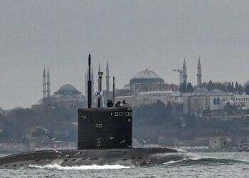 Ukraine Claims First Strike by Underwater Drone on Russian Submarine