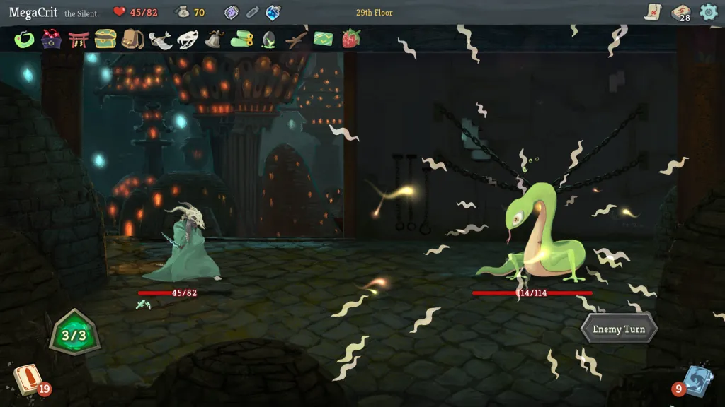 ​A screen shot from the video game Slay the Spire