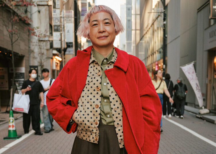 A Fiery Coat and Socks to Match