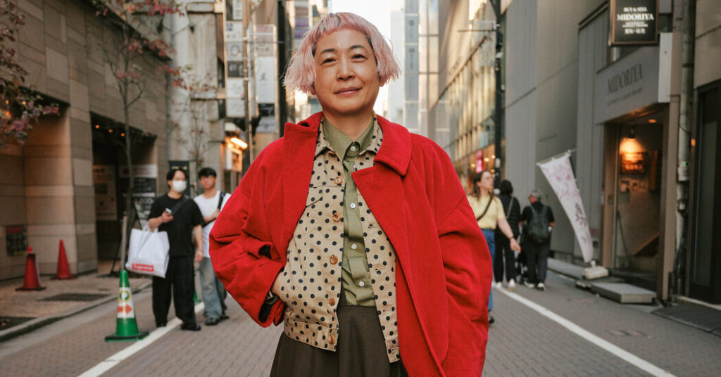 A Fiery Coat and Socks to Match