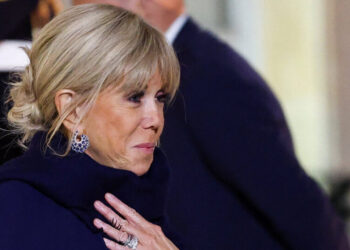 Brigitte Macron Apologizes for Slur Against Feminist Activists. Sort Of.