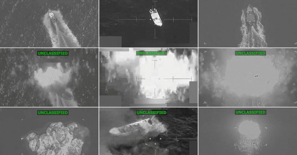 U.S. Boat Strikes Shift to Pacific, Placing Colombia on Watch