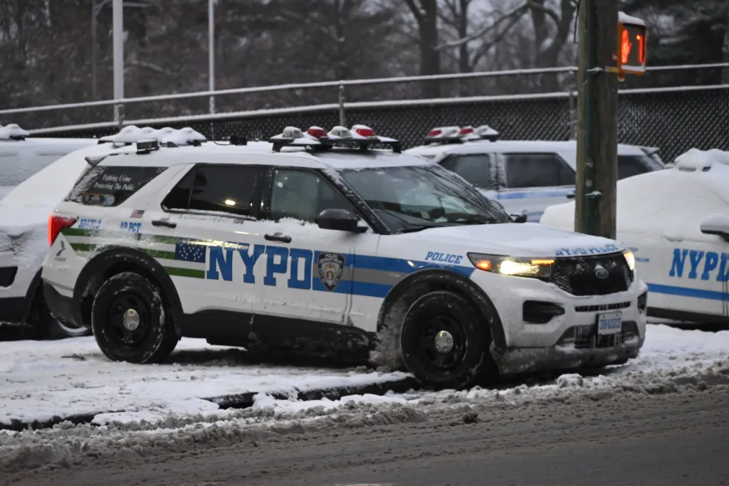 NYPD patrol vehicle with a 