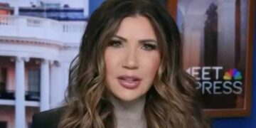 Kristi Noem’s court-defying ‘confession’ mocked with baby-voice impression on MS NOW