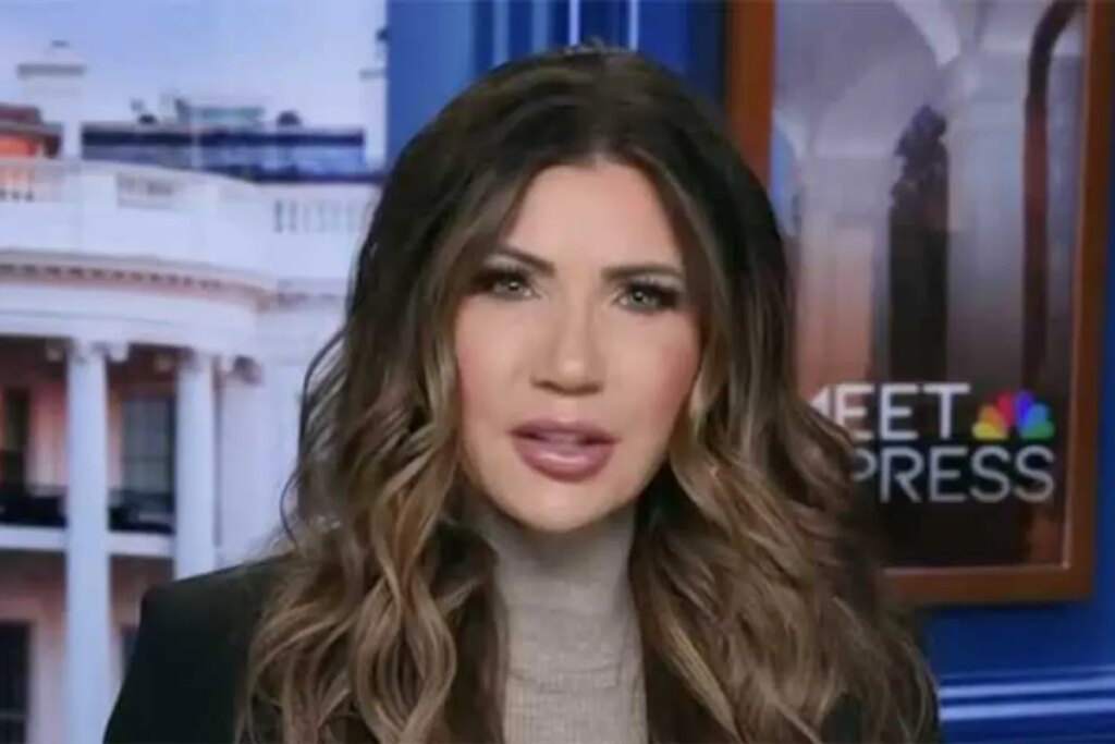 Kristi Noem’s court-defying ‘confession’ mocked with baby-voice impression on MS NOW