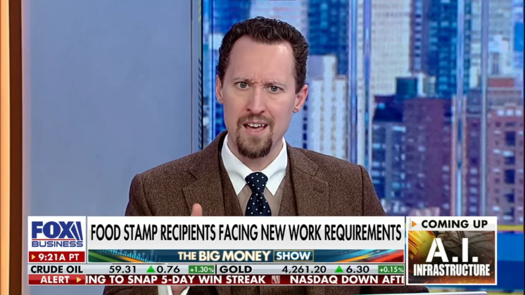 Trump-tapped economist describes poverty as ‘a choice’ in rant against SNAP recipients