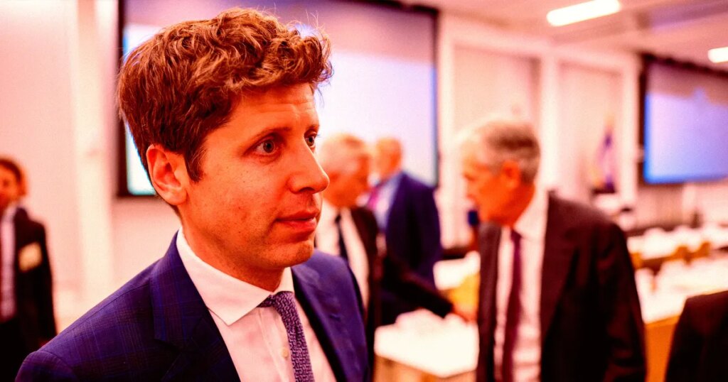 Sam Altman Is Suddenly Terrified