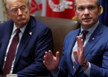 ‘Does that sound familiar?’ Erin Burnett wallops Hegseth with clip of his own words