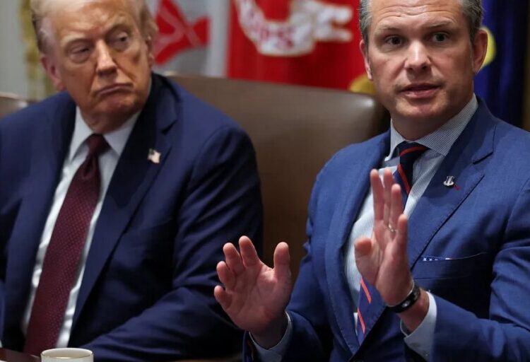 ‘Does that sound familiar?’ Erin Burnett wallops Hegseth with clip of his own words