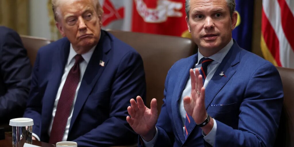 ‘Does that sound familiar?’ Erin Burnett wallops Hegseth with clip of his own words