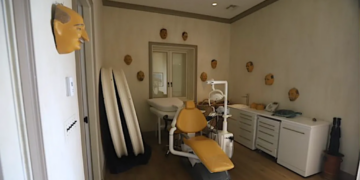 Newly released photos show bizarre dentist office setup at Epstein’s island home