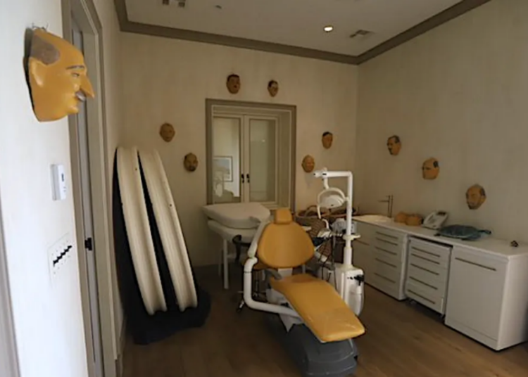 Newly released photos show bizarre dentist office setup at Epstein’s island home