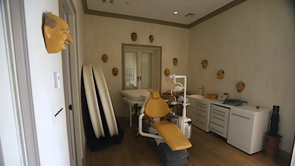 Newly released photos show bizarre dentist office setup at Epstein’s island home