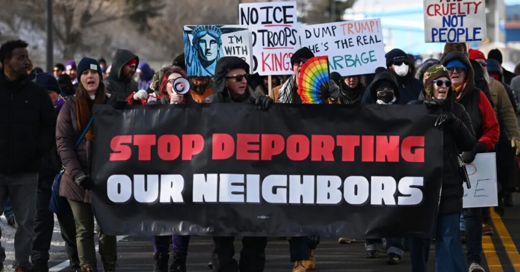 Protesters Condemn Trump’s Targeting of Minnesota’s Somali Community: ‘This Is Our Country, Not His’