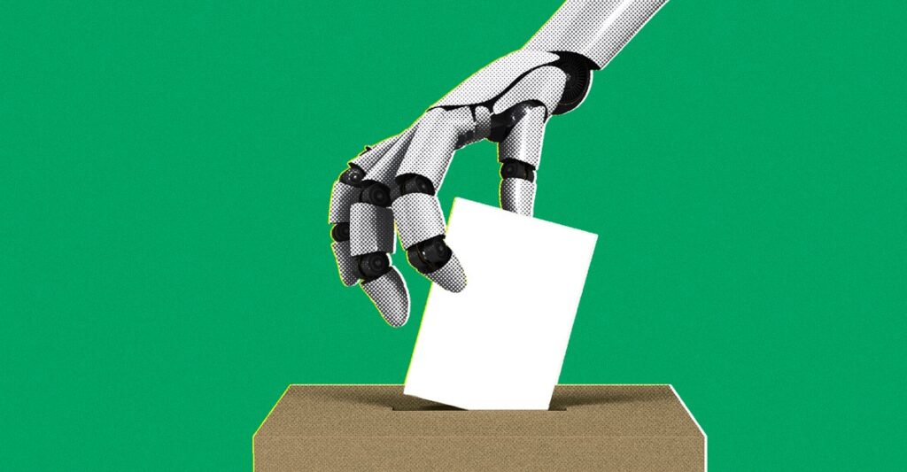 Chatbots Are Surprisingly Effective at Swaying Voters
