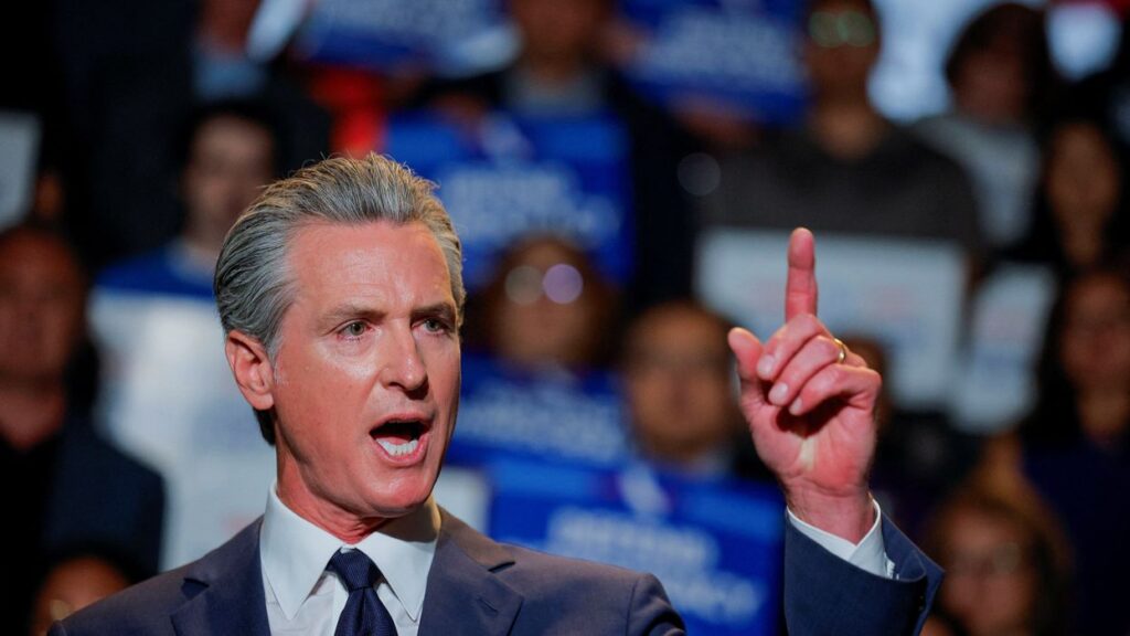Gavin Newsom continues to mock Trump with viral ‘Walk of Fatigue’ post