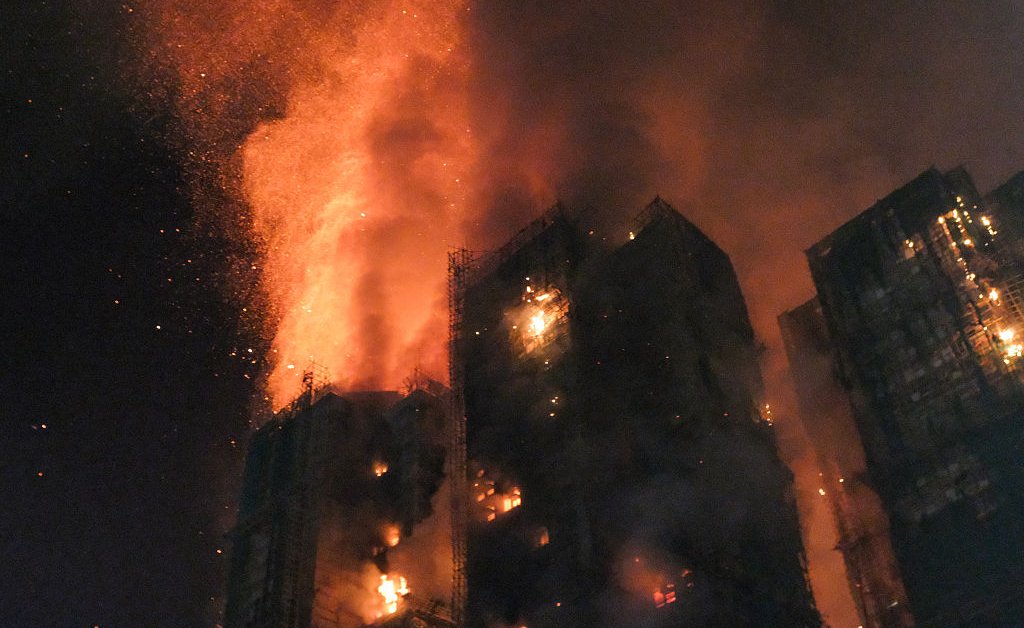 How Hong Kong Is Trying to Stamp Out Sparks of Unrest After Deadly Fire