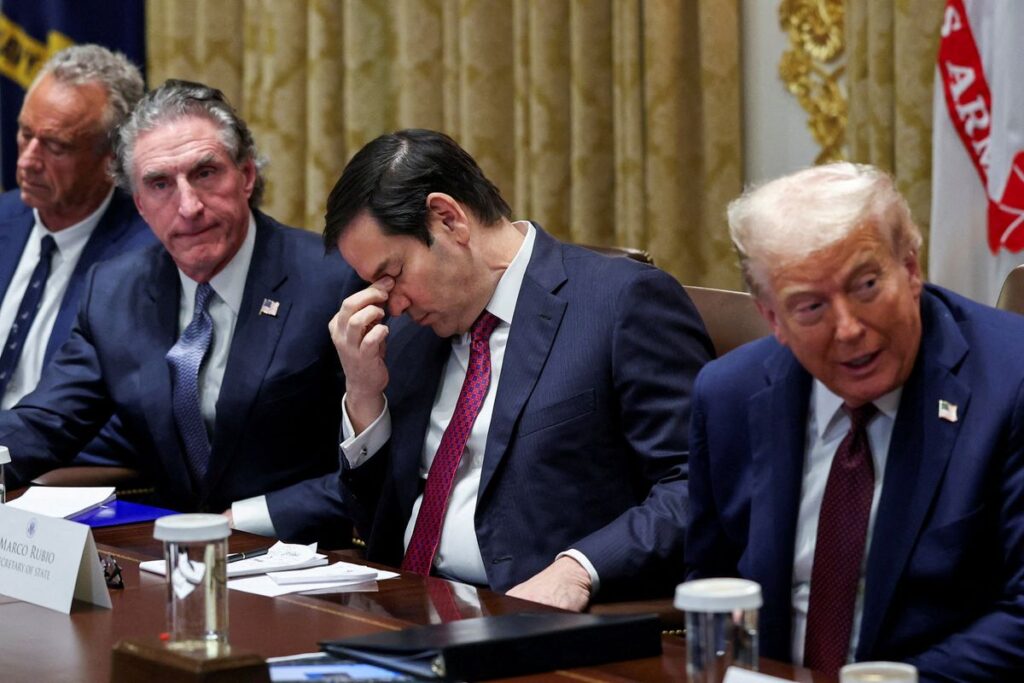 Trump wearying of ‘maximum groveling’ as he undercuts Cabinet behind their backs: author