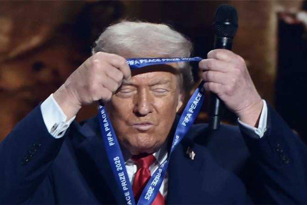 Trump’s FIFA ‘peace prize’ parade gets rained on with resurfaced Nobel committee remarks