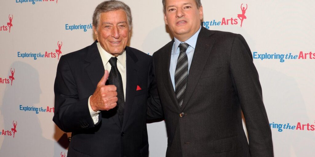 Netflix co-CEO Ted Sarandos credits a video store job for launching his career—and cherishes this lesson from Tony Bennett