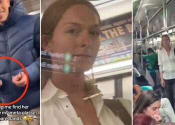 Woman Hailed as Hero for Smashing Man’s Meta Smart Glasses on Subway