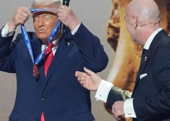 Trump finally got his peace prize—from a soccer federation widely known for corruption