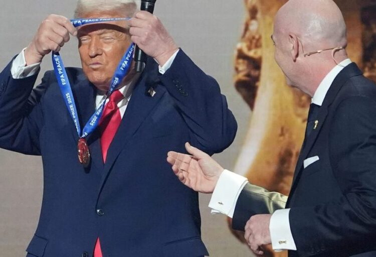 Trump finally got his peace prize—from a soccer federation widely known for corruption