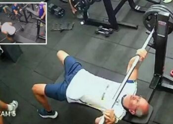 Dad dies after dropping barbell on chest in freak accident at the gym