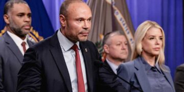 ‘Make it make sense’: Bongino’s flip-flop on pipe bomber ripped apart on MS NOW