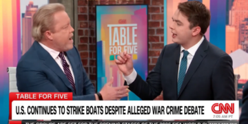 ‘I want you to answer!’ GOP megadonor squirms when pressed on ‘illegal’ boat strikes