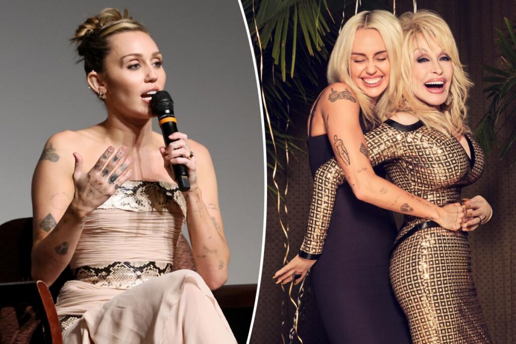 Miley Cyrus gives emotional update on godmother Dolly Parton’s health struggles