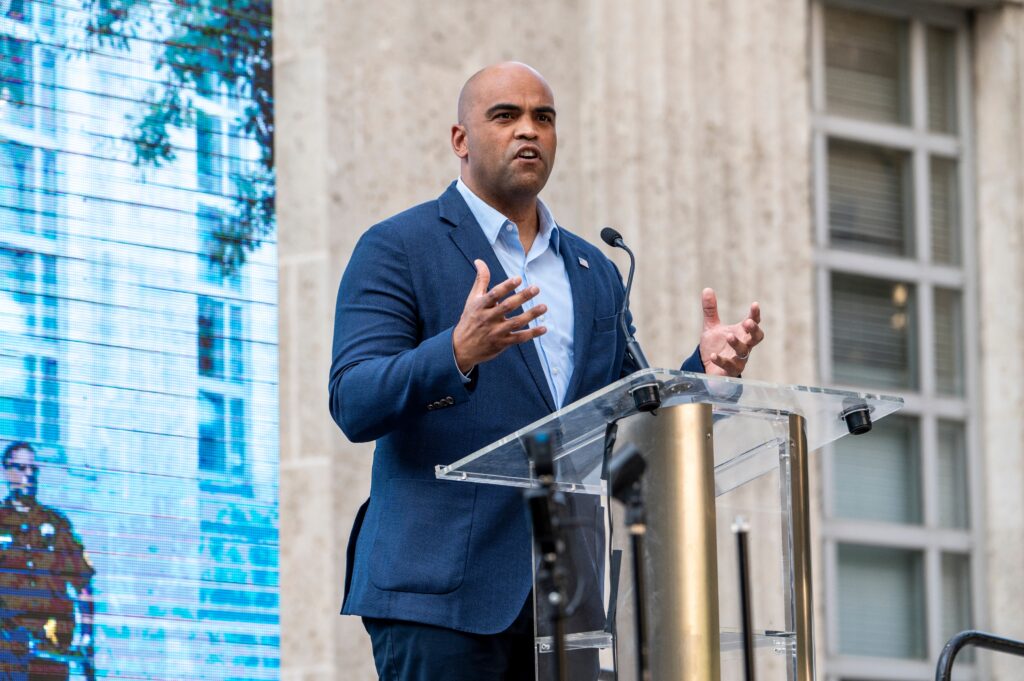 Allred drops Senate bid in Texas, will instead run for redrawn House seat