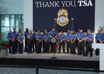 Hot mic at Krisi Noem event catches TSA agents complaining of being ‘terrified’