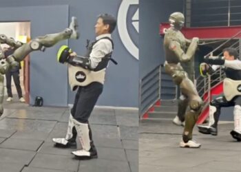 Video Shows Robot Attacking CEO