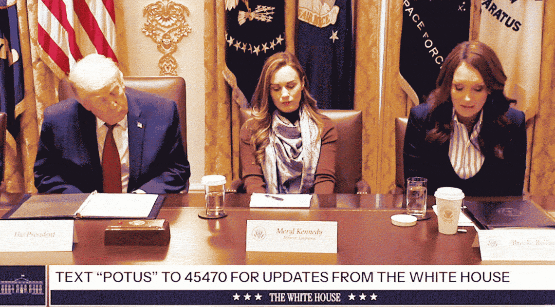 Trump, 79, Jolts Awake After Nodding Off at Roundtable