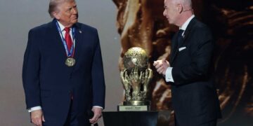 Kimmel blasts ‘deeply pathetic’ Trump for FIFA World Cup Peace Prize appearance
