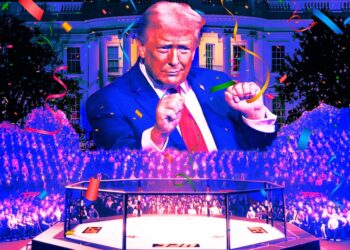 Trump to Build Arena on White House Grounds for His Birthday Brawl
