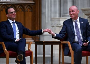 Shapiro, Cox cross aisle to denounce the rise in political violence