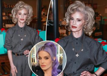 Kelly Osbourne debuts new look in London after dramatic weight loss