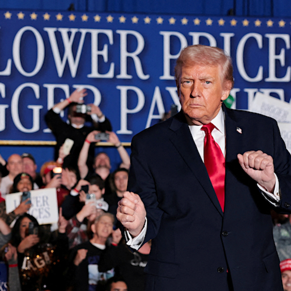 ‘Not helpful!’ Republicans worried by Trump’s off-script ‘ostrich’ affordability routine