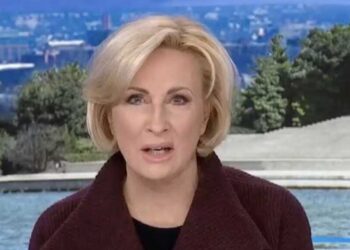 ‘I’m not going to say that’: Morning Joe host balks at going on-air with slur from Trump